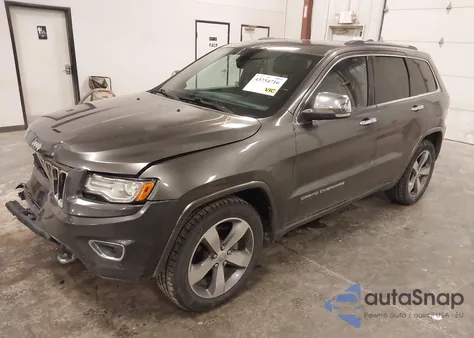 2015 Jeep Grand Cherokee Overland z USA, uszkodzony, nr VIN 1C4RJFCG7FC620111